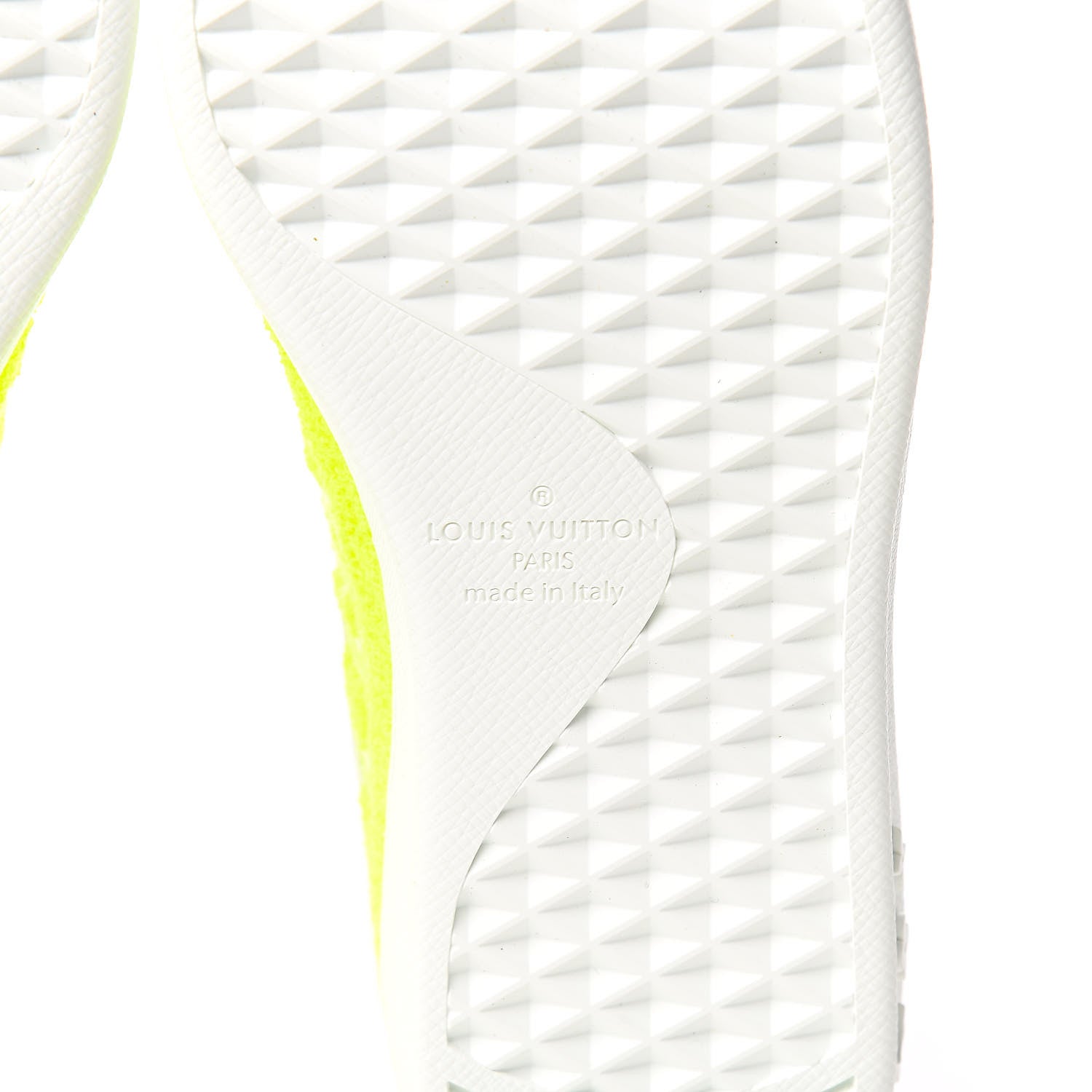 Louis Vuitton Calfskin Luxembourg Sneakers 7 White Orange Yellow 6 of 9