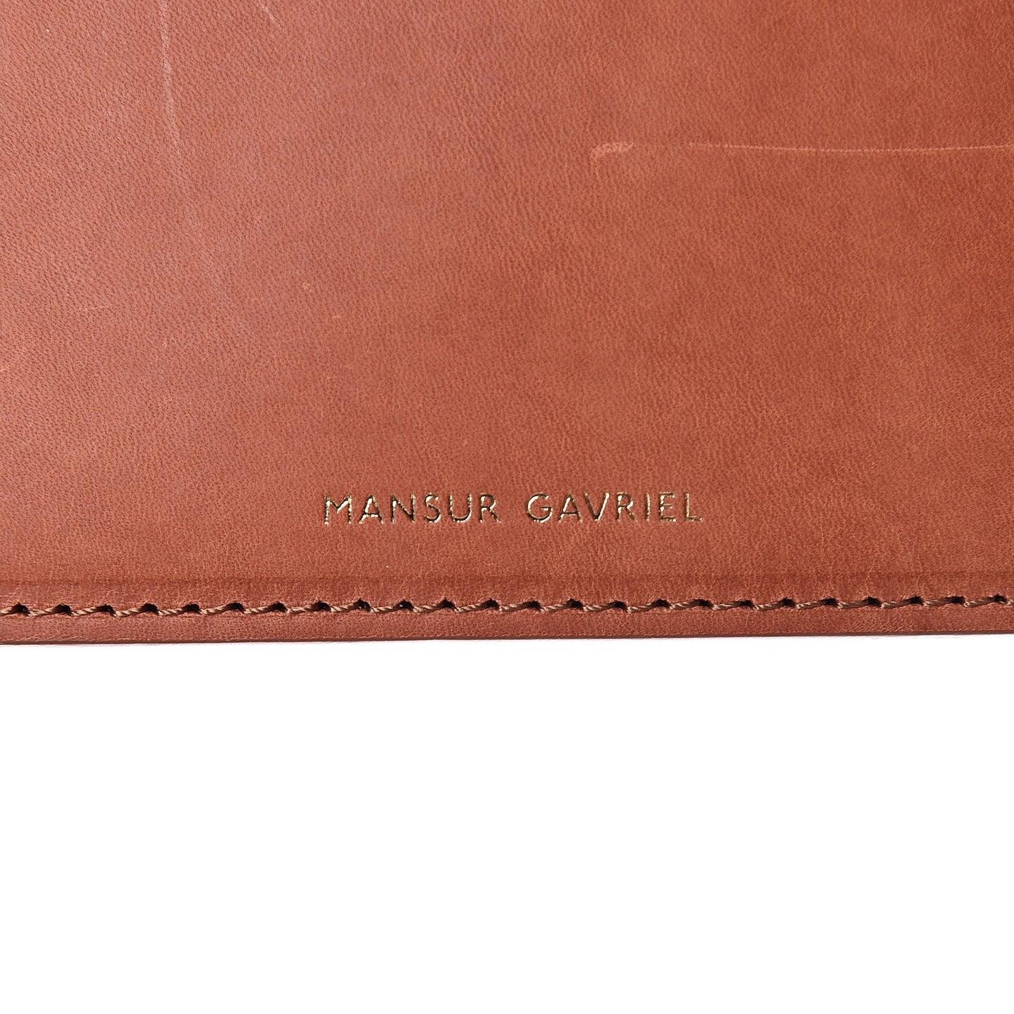 Calfskin Bucket Bag Brandy
