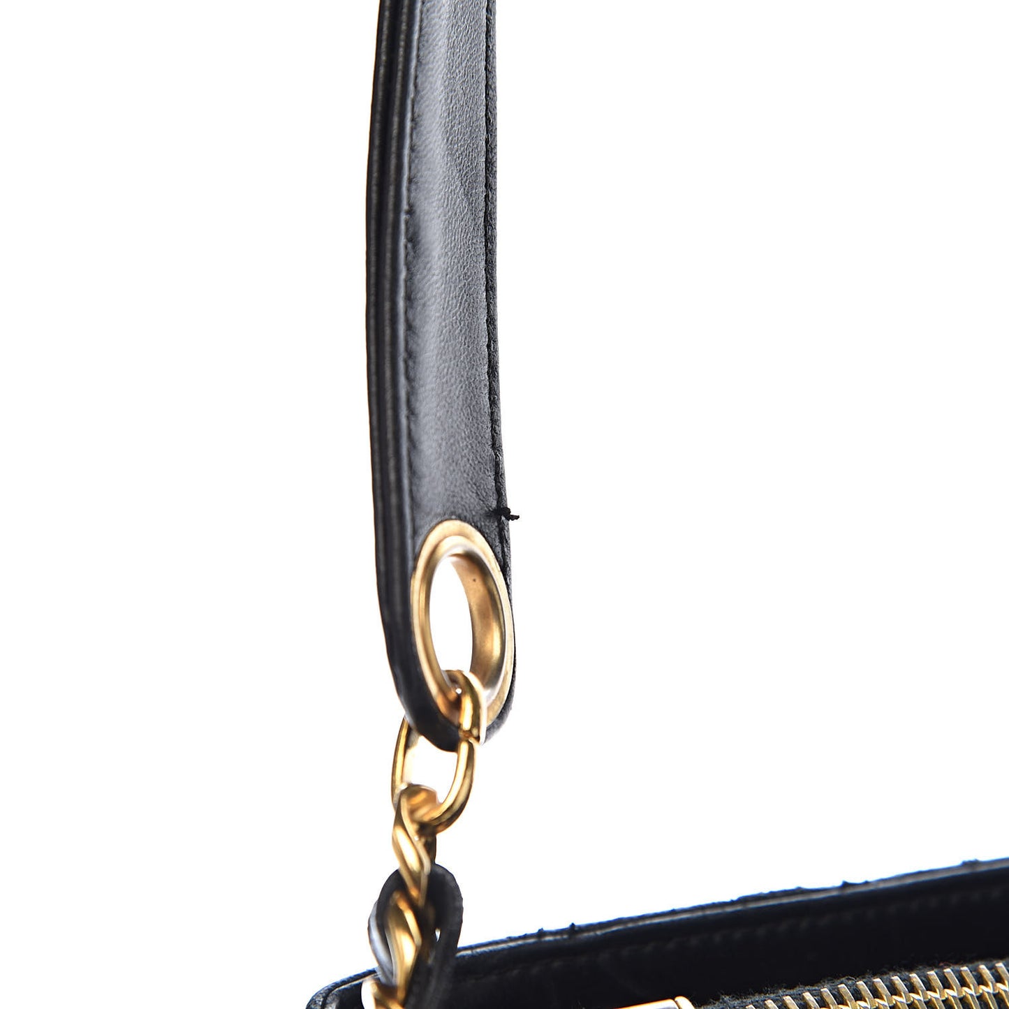 Lambskin CC Shoulder Bag Black