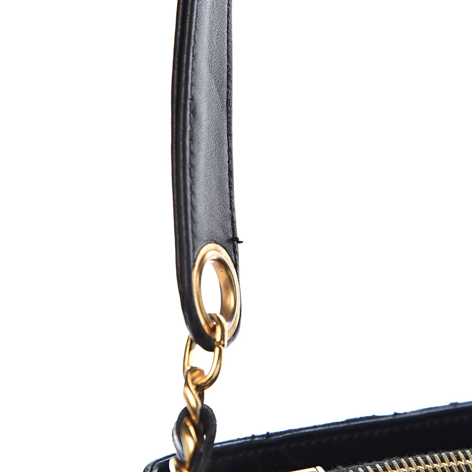 Chanel Lambskin CC Shoulder Bag Black 14 of 20