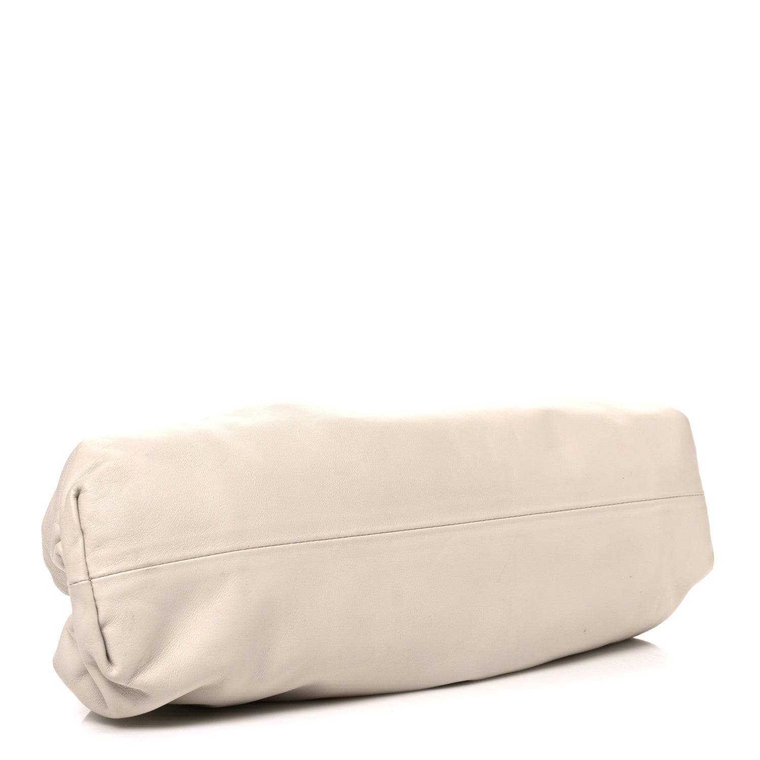 Bottega Veneta Smooth Butter Calf The Pouch Oversized Clutch Plaster 4 of 11