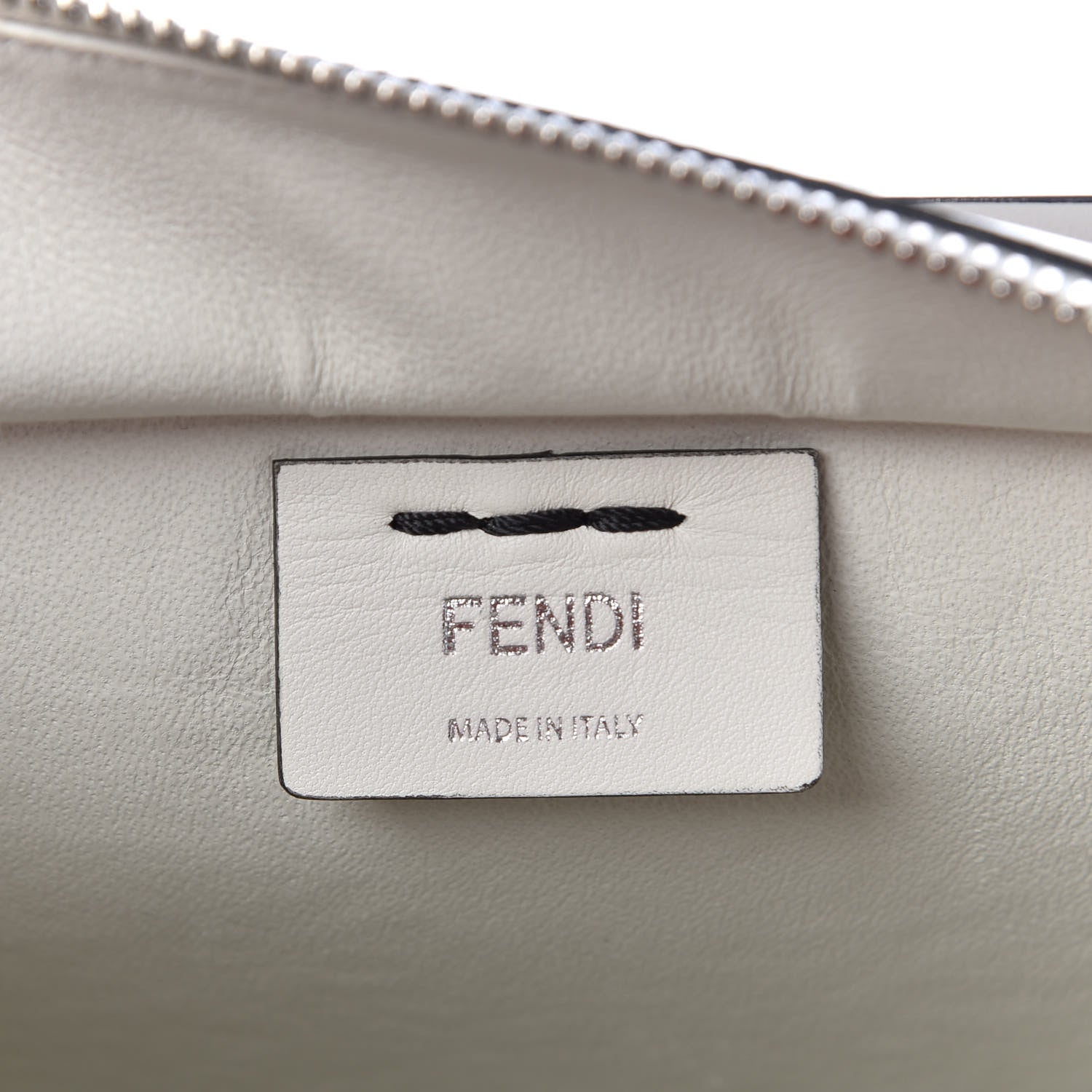 Fendi Vitello Dolce Shiny Nappa Petite 3Jours Tote Black 8 of 10