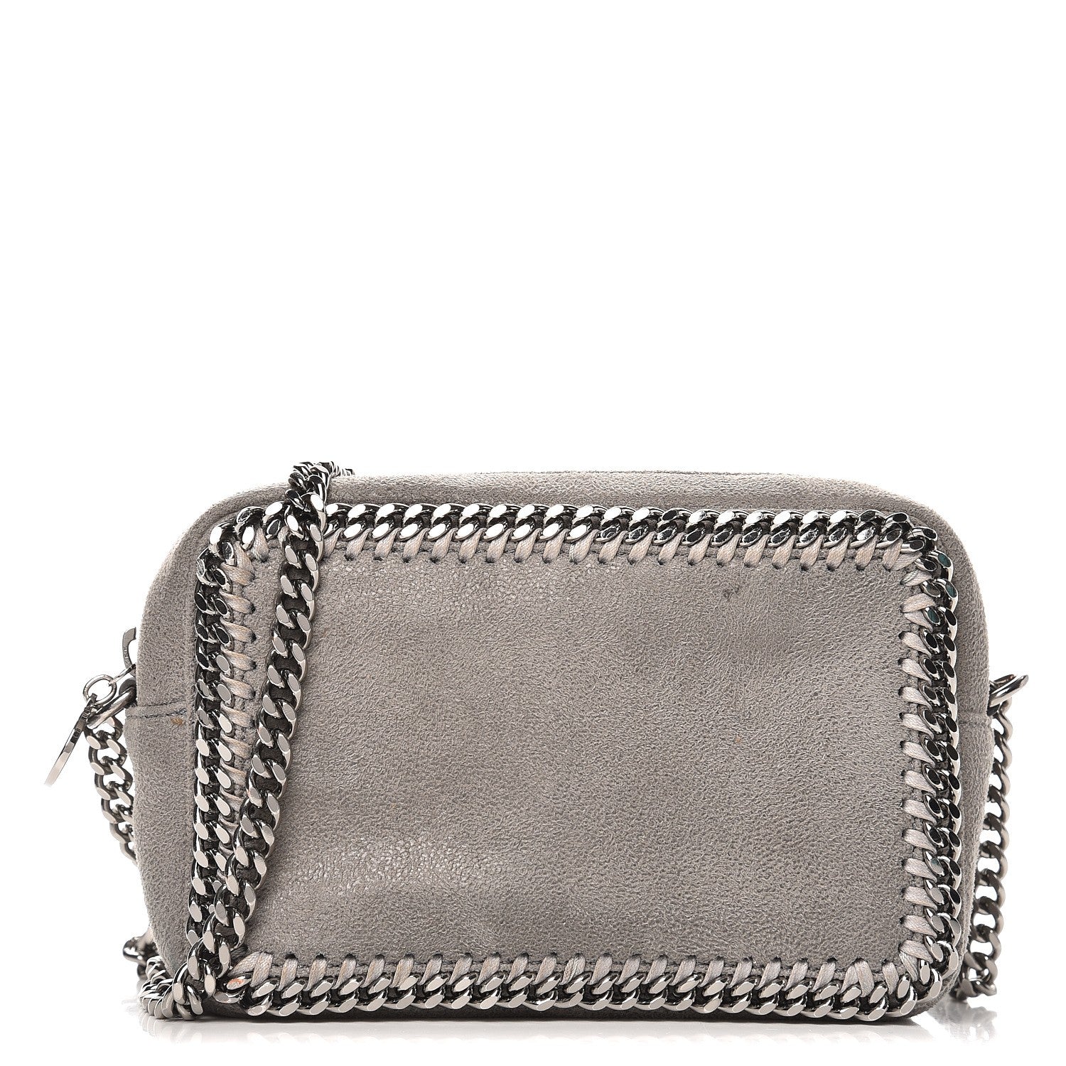Stella McCartney Shaggy Deer Falabella Crossbody Camera Bag Light Grey 1 of 9