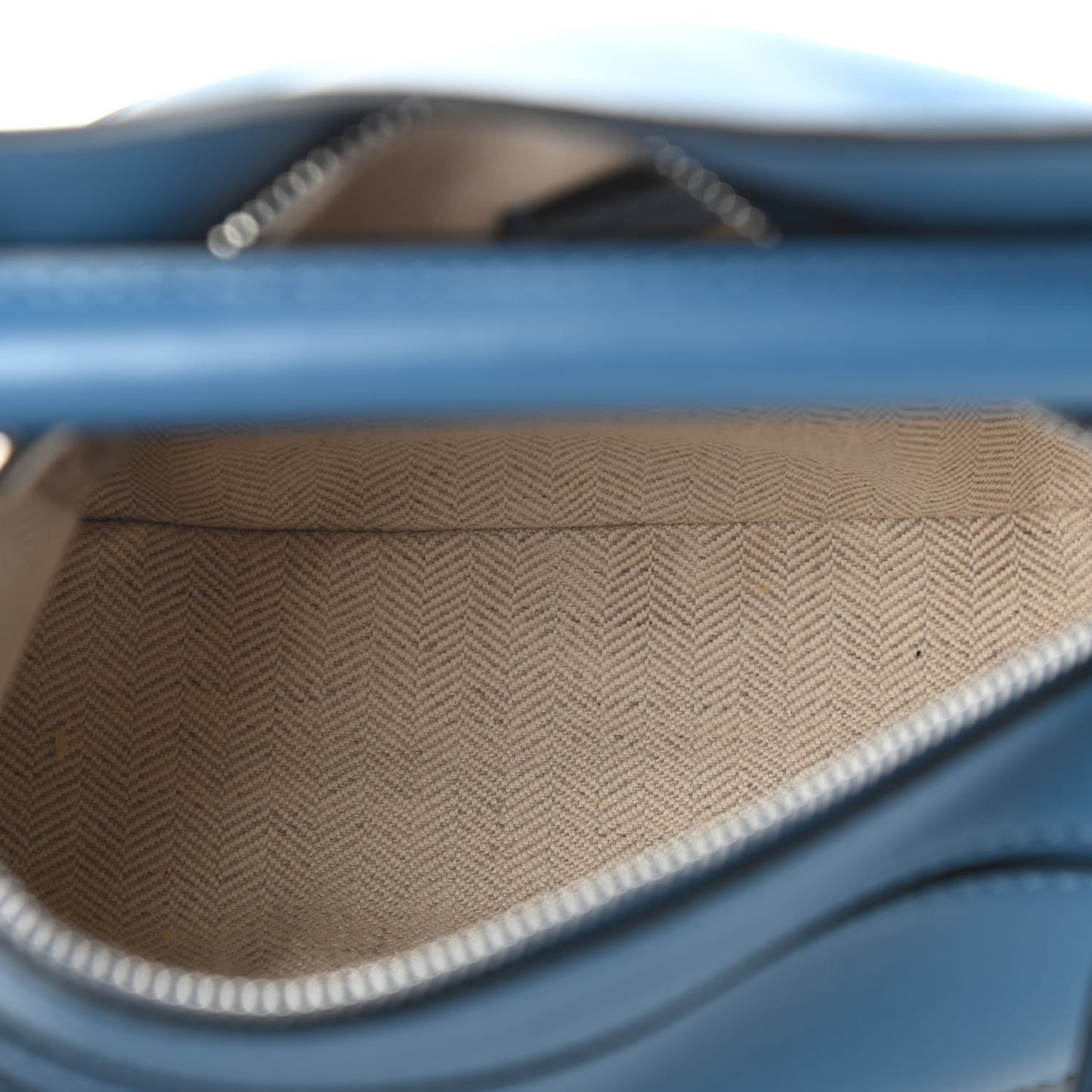 Calfskin Mini Puzzle Bag Blue