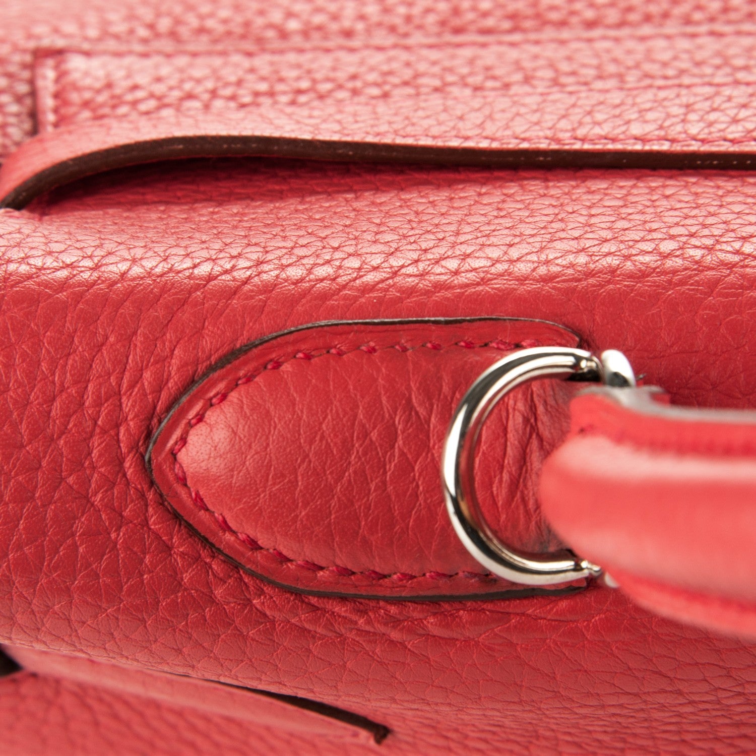 Hermes Taurillon Clemence Kelly Retourne 35 Rose Jaipur 8 of 31