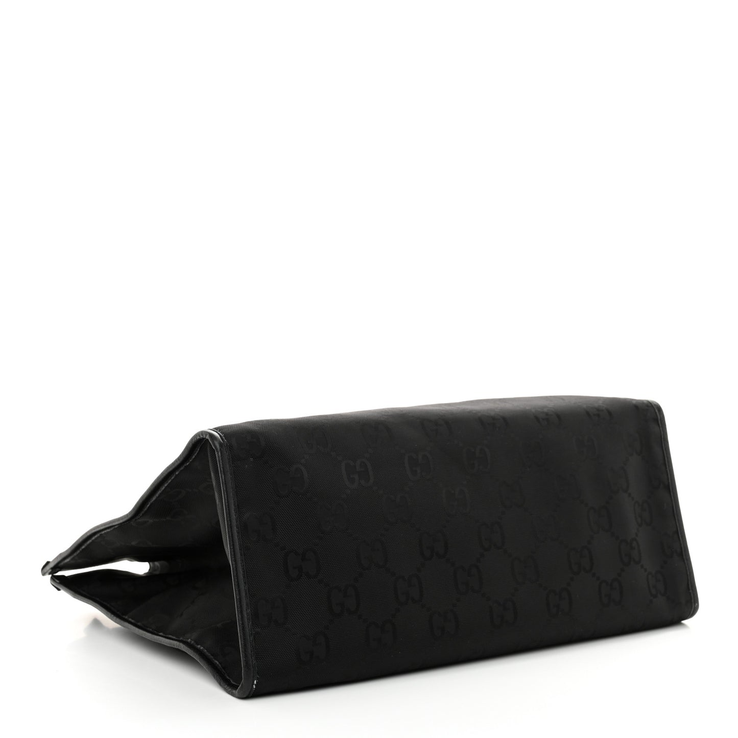Econyl Nylon Monogram Large Off The Grid Tote Bag Black