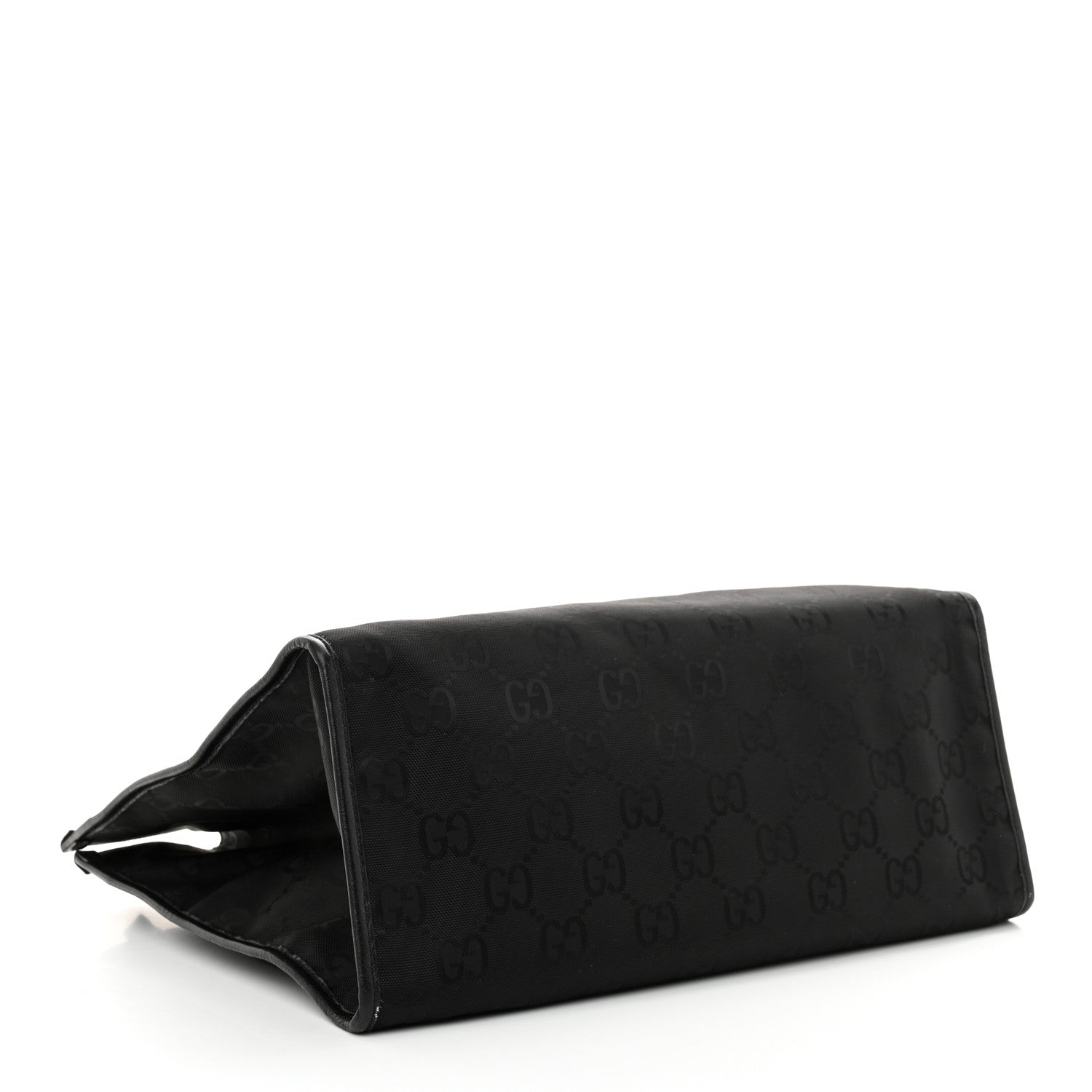 Gucci Econyl Nylon Monogram Large Off The Grid Tote Bag Black 4 of 15