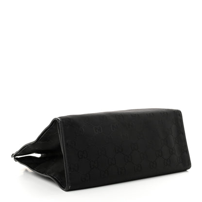 Gucci Econyl Nylon Monogram Large Off The Grid Tote Bag Black 4 of 15
