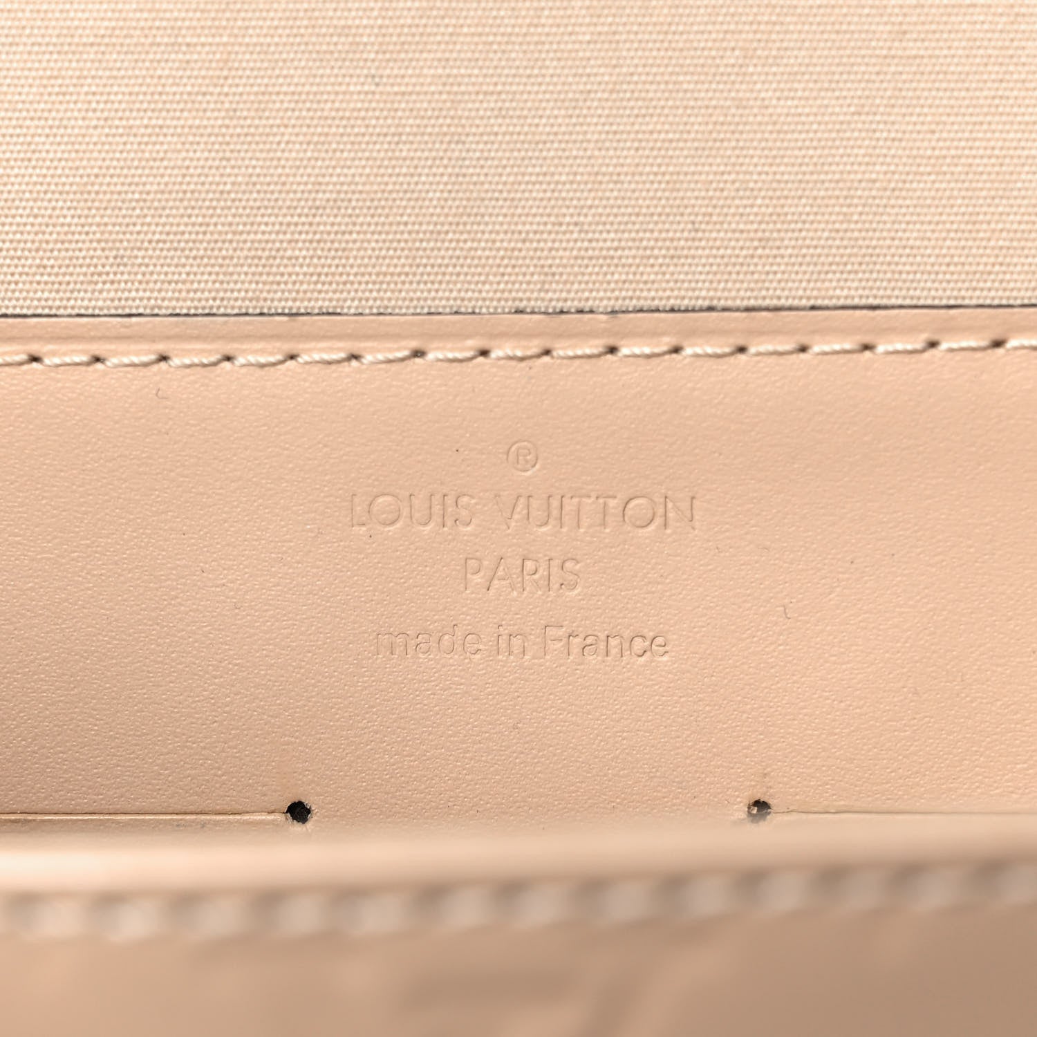 Louis Vuitton Vernis Ana Clutch Dune 6 of 8