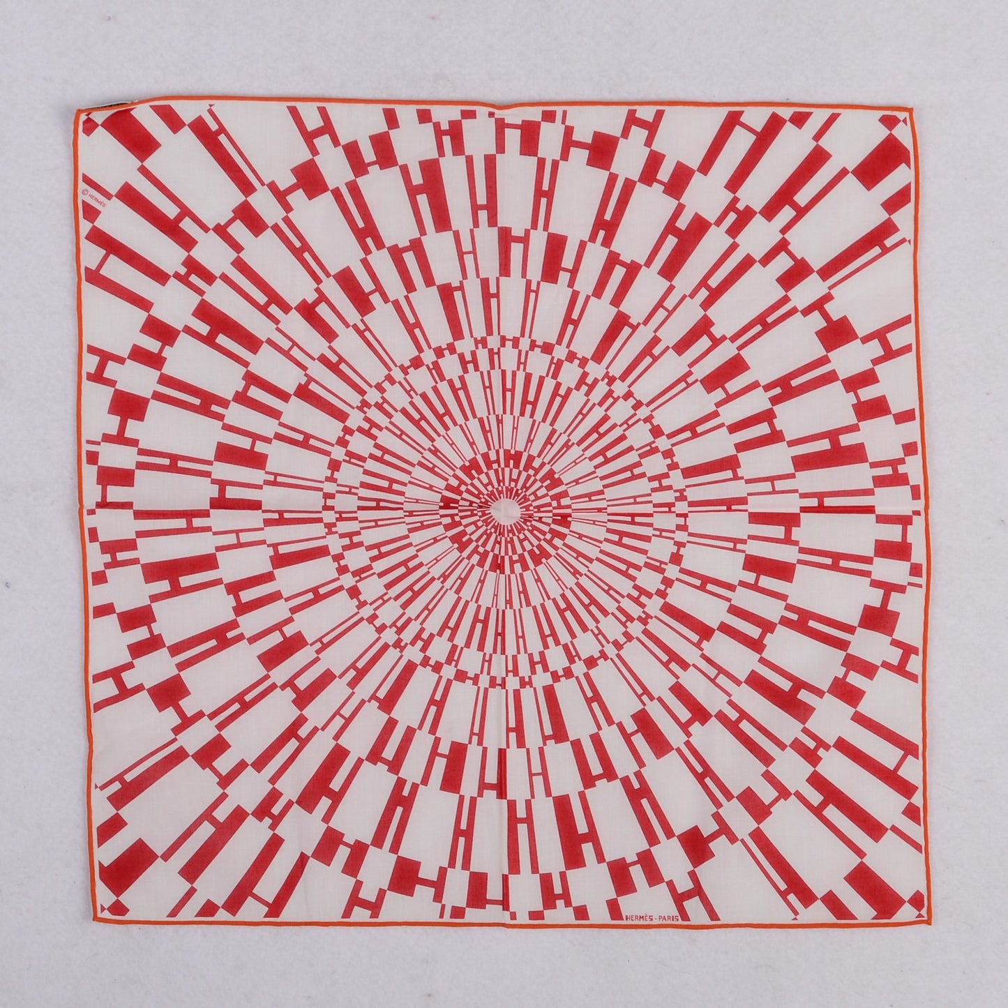 Cotton Pocket Square Red