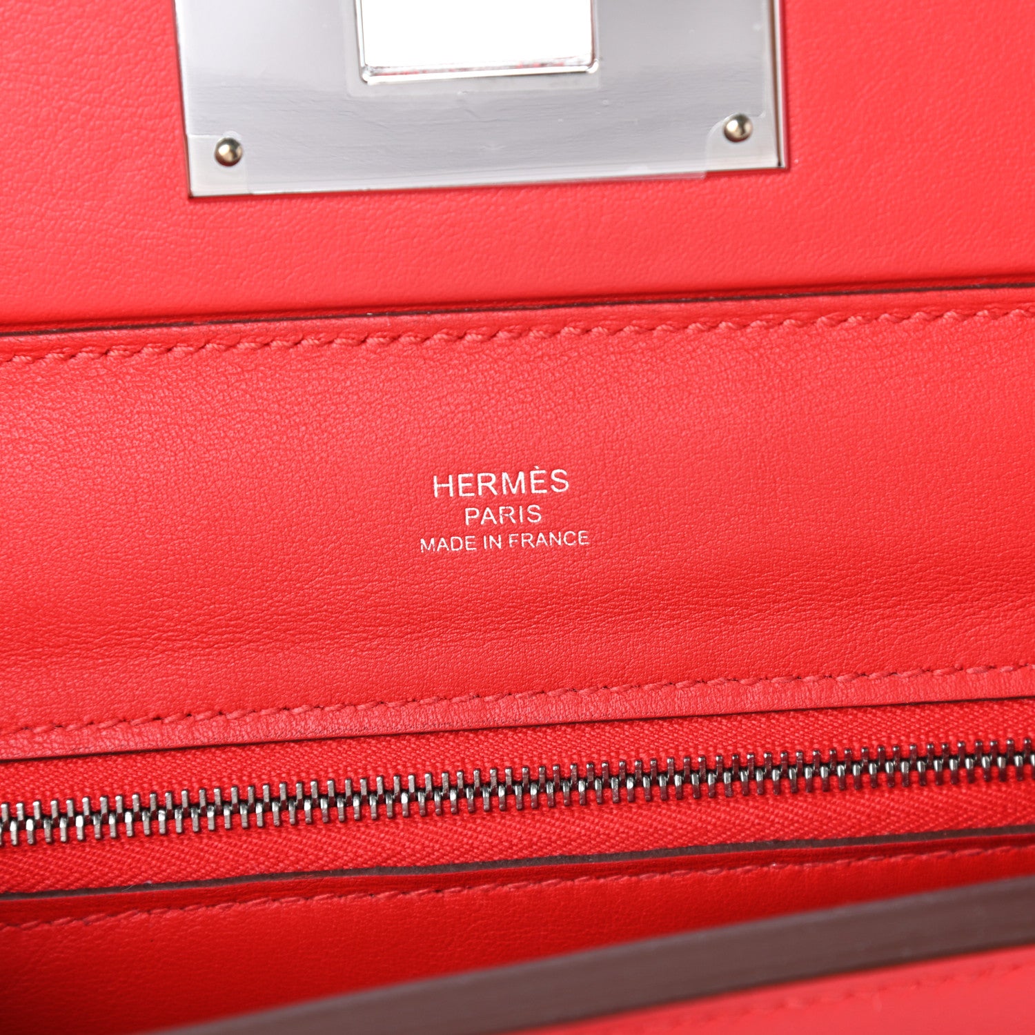 Hermes Evercolor Swift 24/24 21 Rouge De Coeur 6 of 10