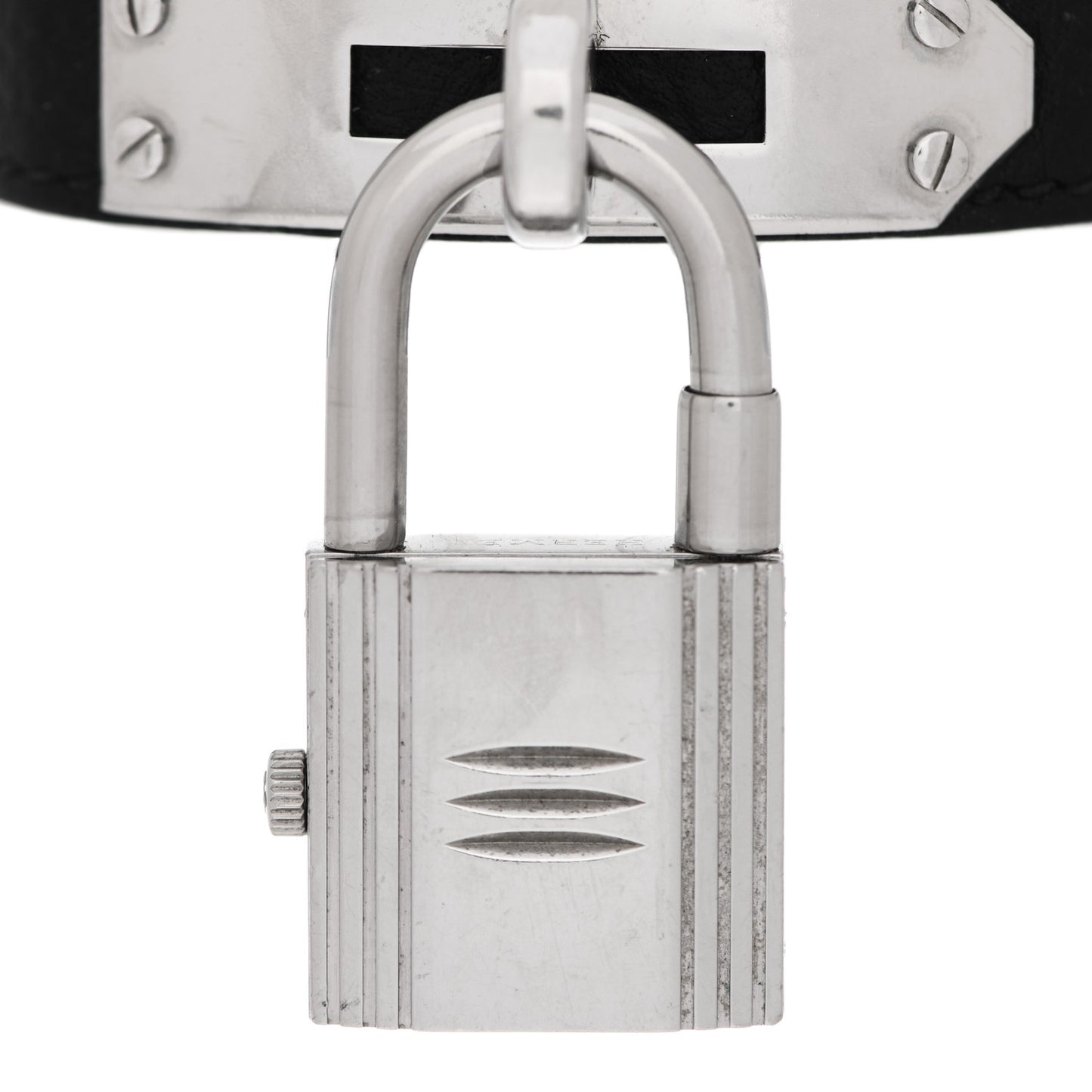 Stainless Steel Epsom 20mm Kelly Cadena Quartz Watch Noir