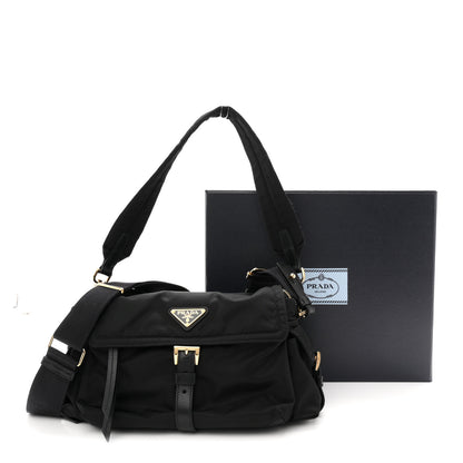 Prada Re-Nylon Medium Explore Shoulder Bag Black 11 of 11
