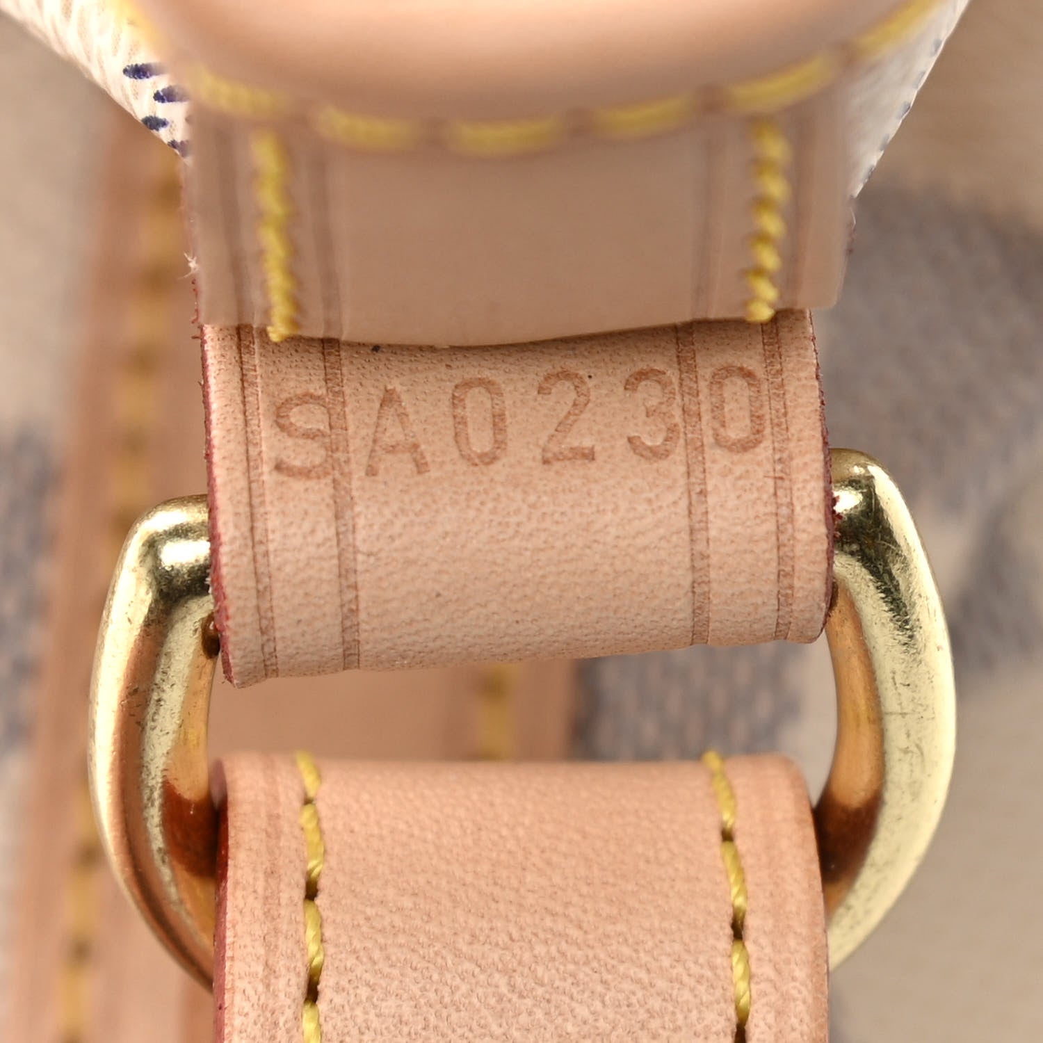 Louis Vuitton Damier Azur Noe BB 8 of 12