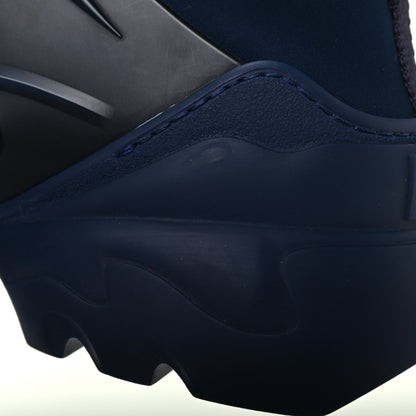 Christian Dior Neoprene Rubber Womens D-Connect Sneakers 40.5 Indigo Blue 9 of 13