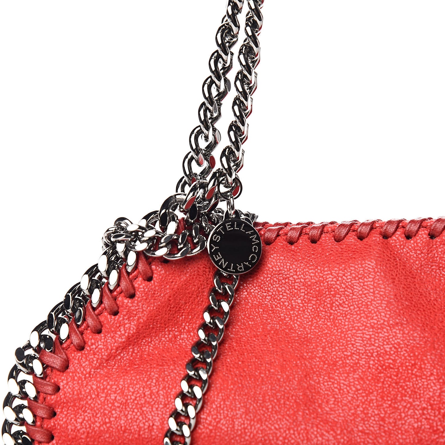 Shaggy Deer Mini Falabella Fold Over Cherry