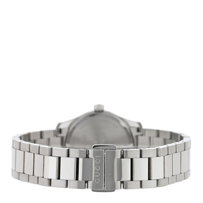 Gucci Stainless Steel Pink Mother of Pearl 27mm G-Timeless Cat Quartz Watch 3 of 5