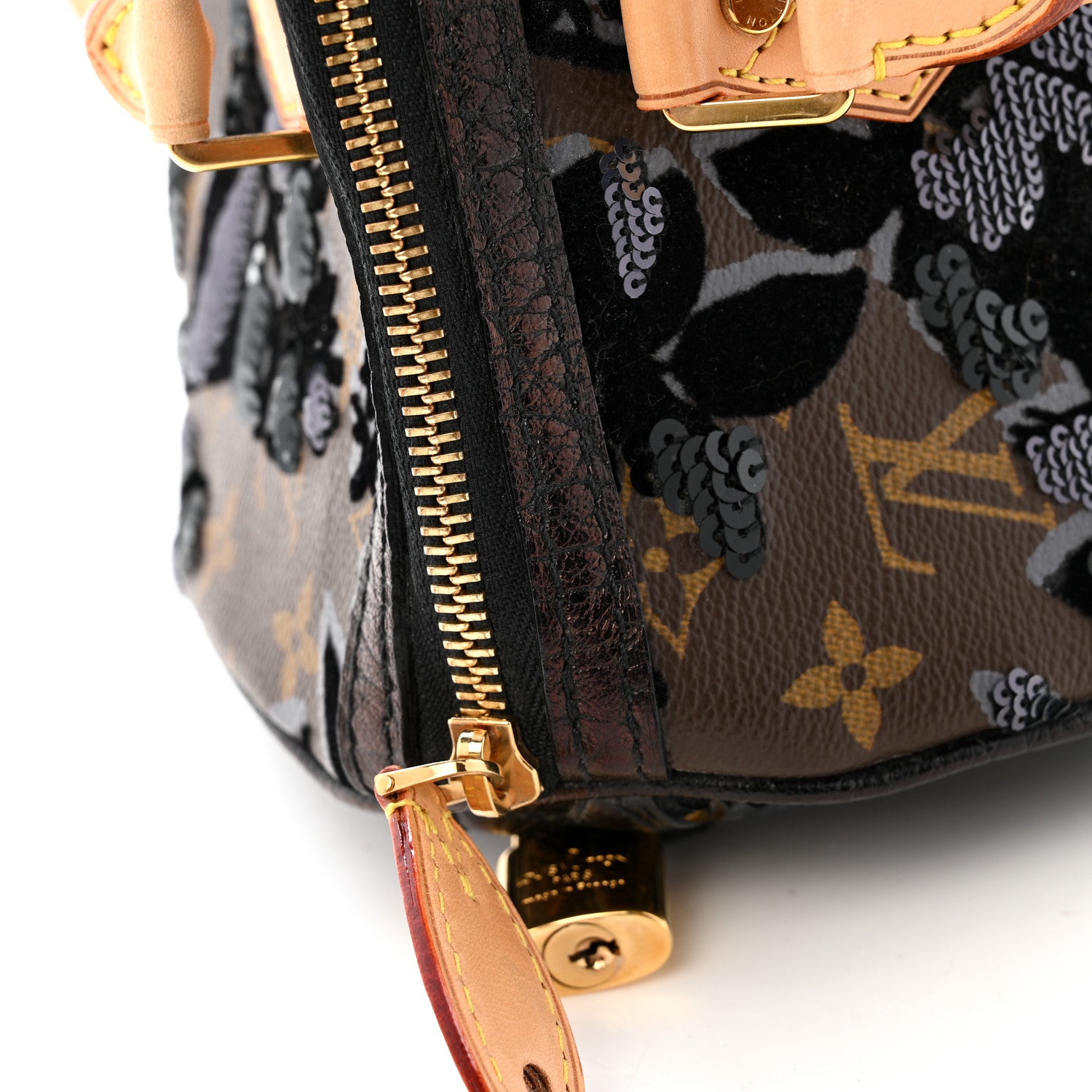 Louis Vuitton Monogram Fleur De Jais Sequins Speedy 30 13 of 17