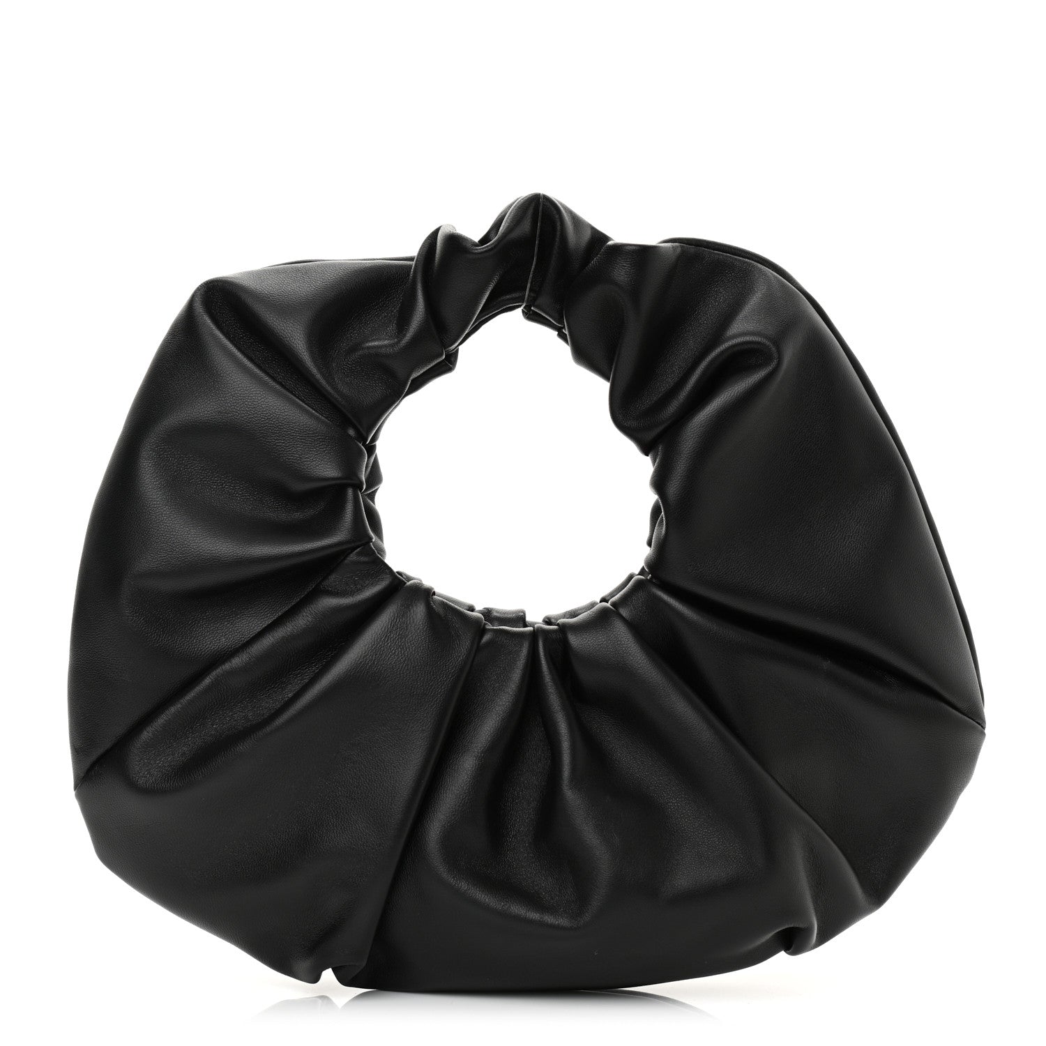Mansur Gavriel Lambskin Mini Scrunchie Bag Black 1 of 7