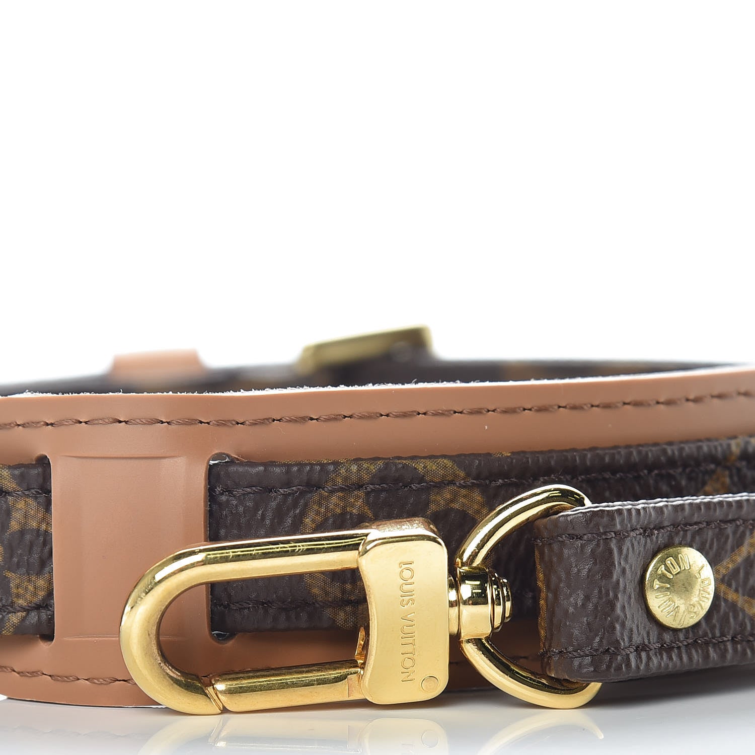 Louis Vuitton Monogram 16mm Adjustable Shoulder Strap 3 of 4