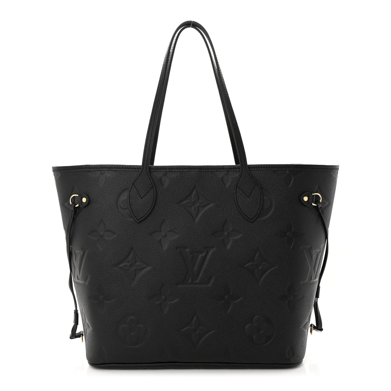 Louis Vuitton Empreinte Monogram Giant Neverfull MM Black 3 of 11