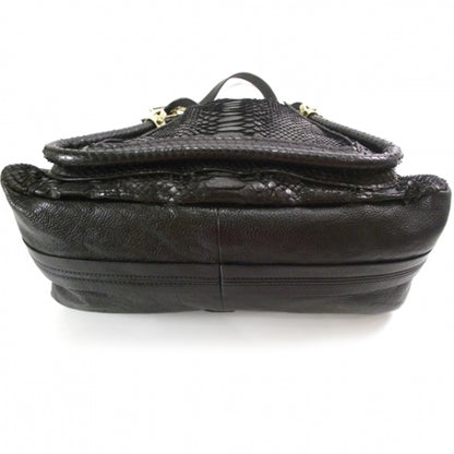 Chloe Python Medium Paraty Black 4 of 11