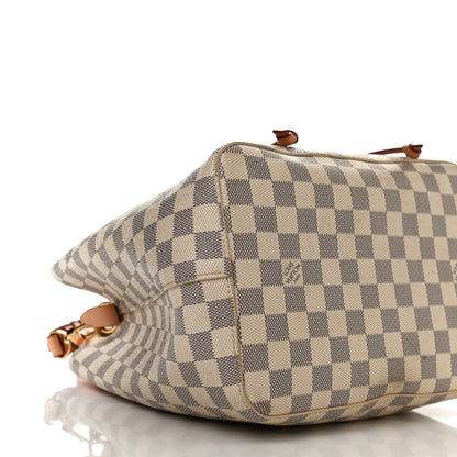 Louis Vuitton Damier Azur Braided Neonoe MM Peach Cream 9 of 12