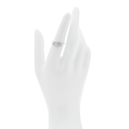 Hermes 18K White Gold Diamond New Farandole Ring 52 6 2 of 6