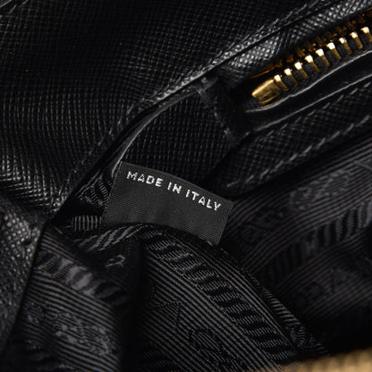 Prada Saffiano Medium Galleria Double Zip Tote Black 8 of 11