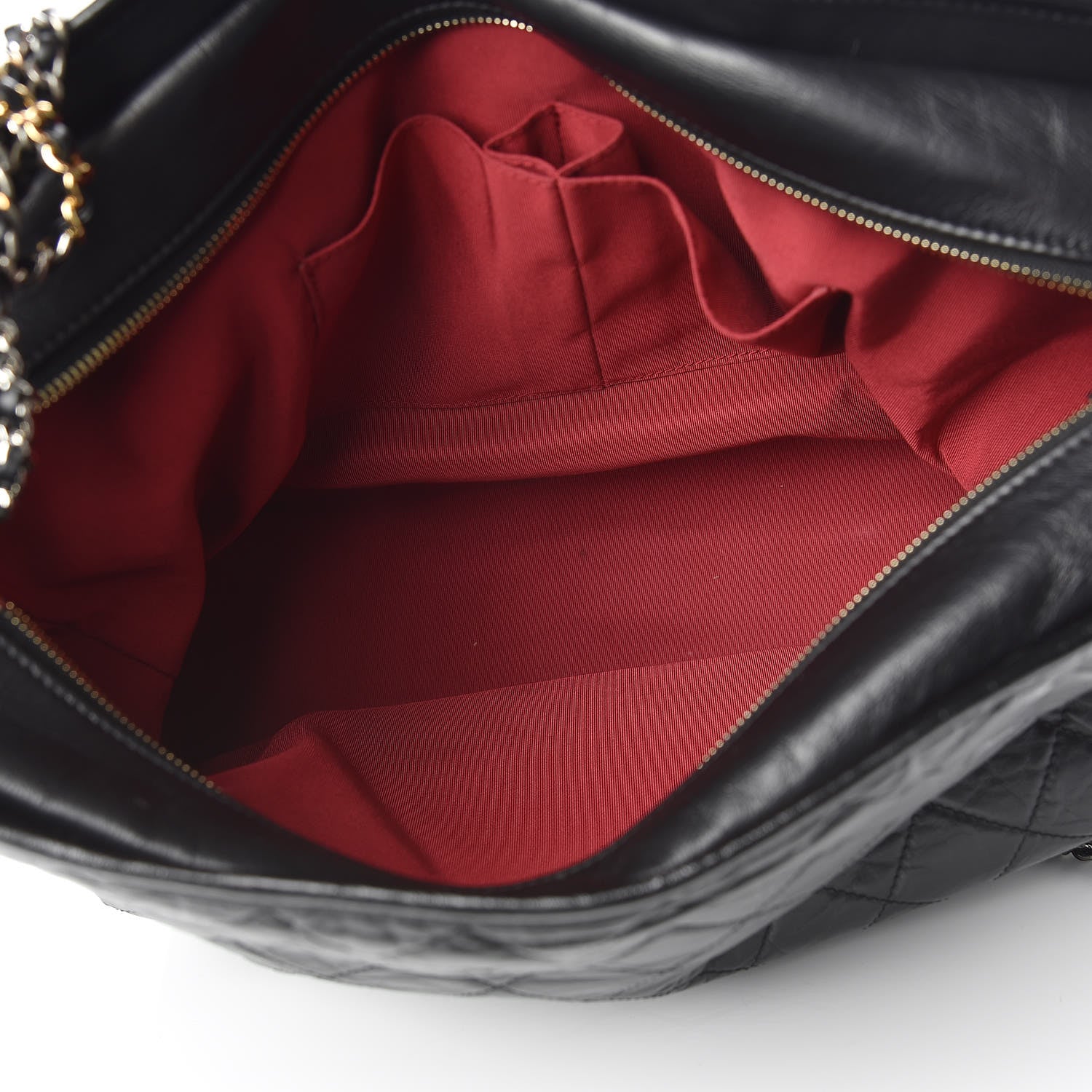 Chanel Aged Calfskin Quilted Maxi Gabrielle Hobo Black 6 of 16