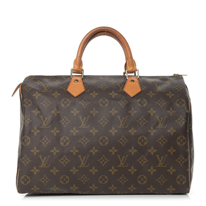 Louis Vuitton Monogram Speedy 35 1 of 18