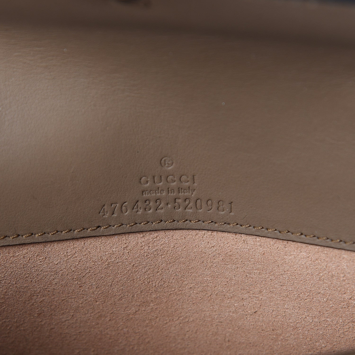 Gucci GG Supreme Monogram Super Mini Dionysus Shoulder Bag Taupe 5 of 7