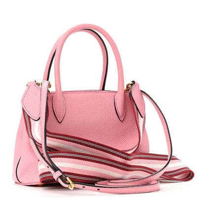 Prada Vitello Daino Dual Strap Open Tote Petalo 3 of 9