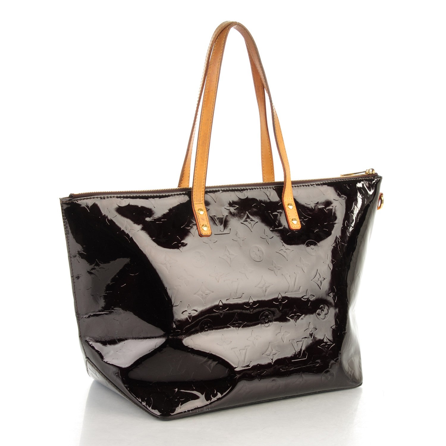 Louis Vuitton Vernis Bellevue GM Amarante 3 of 10