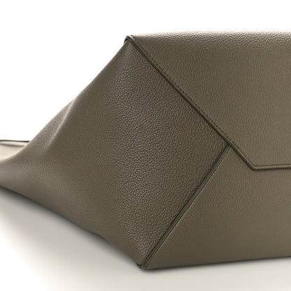 Celine Soft Grained Calfskin Small Belt Cabas Phantom Grey 7 of 8