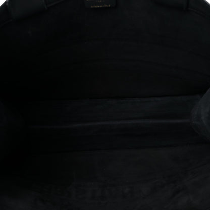 Christian Dior Calfskin Embossed Medium Book Tote Black 5 of 13