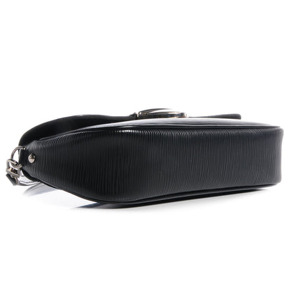 Louis Vuitton Epi Montaigne Clutch Black 4 of 7