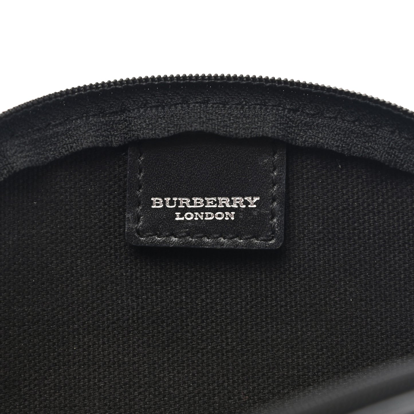 House Check Pouch Black