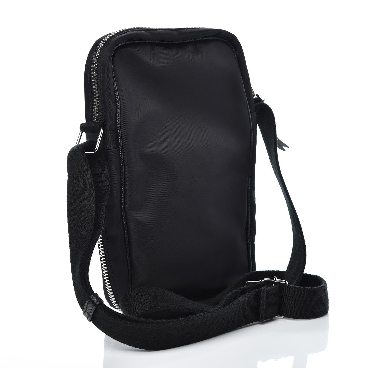 Givenchy Nylon Logo Messenger Black White 3 of 8