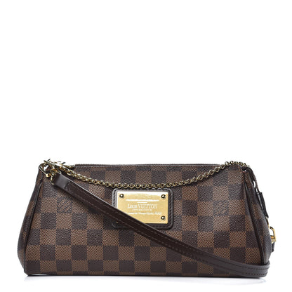 Louis Vuitton Damier Ebene Eva Clutch 1 of 9