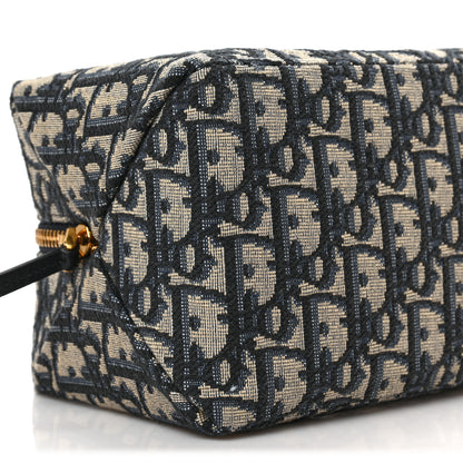 Christian Dior Oblique 30 Montaigne Cosmetic Pouch Blue 7 of 8