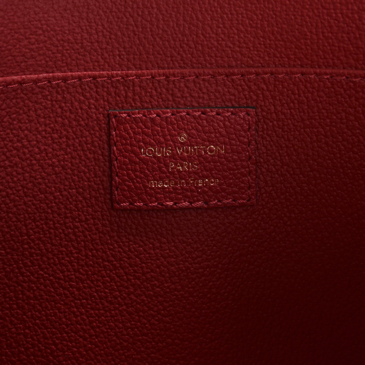 Empreinte Monogram Toiletry Pouch 26 Scarlet