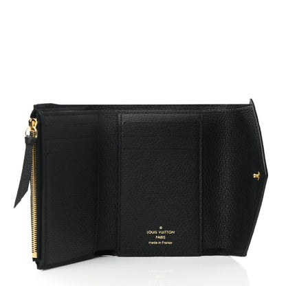 Louis Vuitton Empreinte Victorine Wallet Black 4 of 6