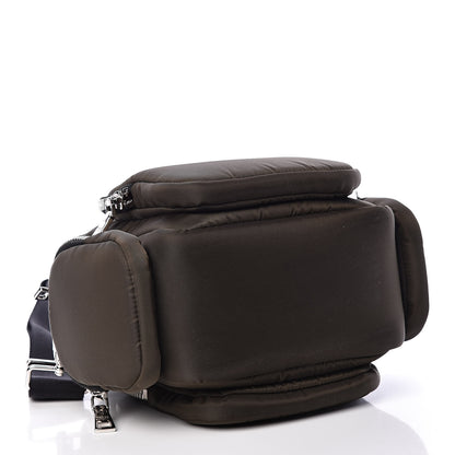 Prada Tessuto Nylon Pocket Top Handle Cargo Bag Mimetico Black 4 of 10