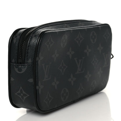 Louis Vuitton Monogram Eclipse Pochette Volga 4 of 11
