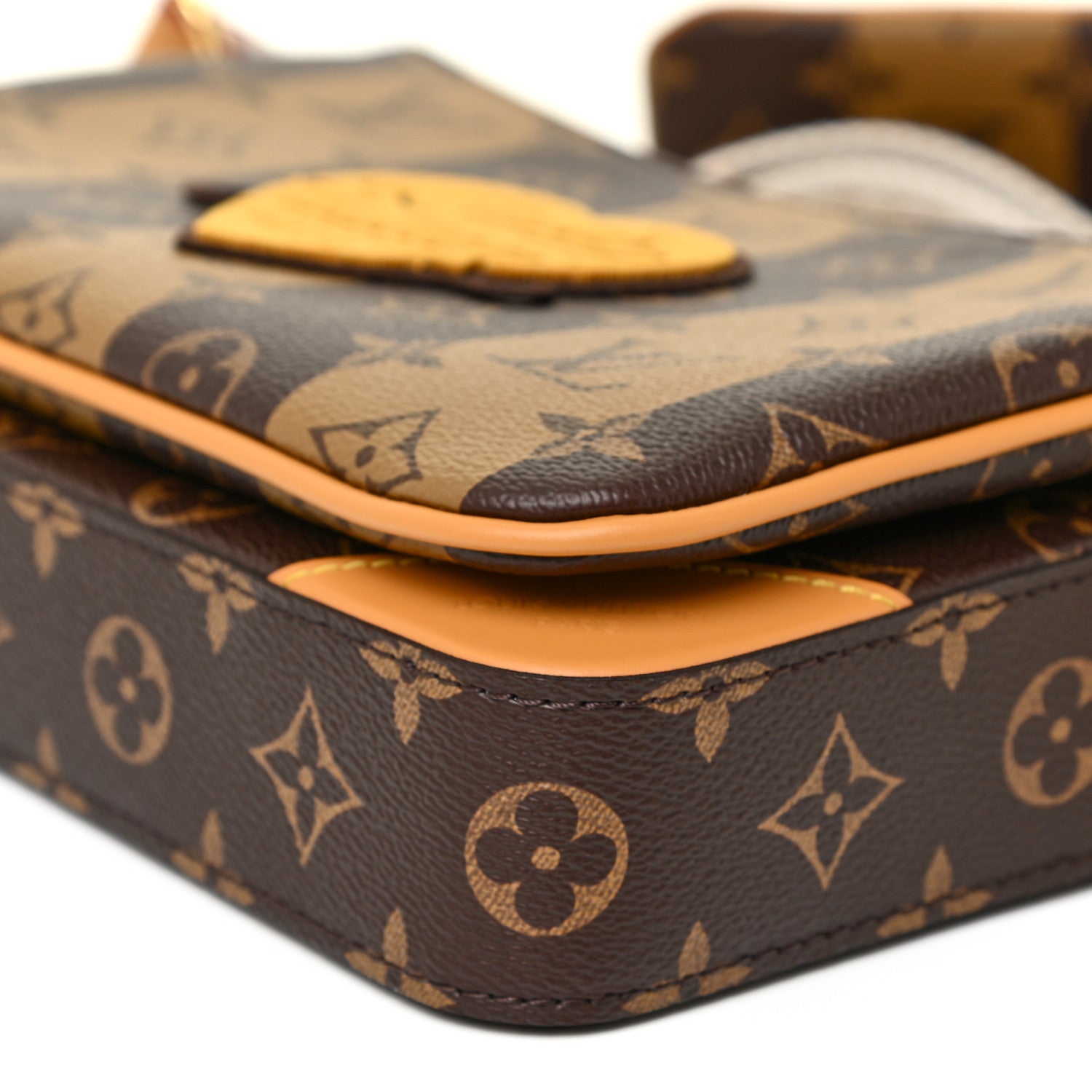 Louis Vuitton X NIGO Reverse Monogram Stripes Trio Messenger 9 of 12