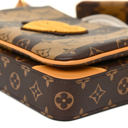 Louis Vuitton X NIGO Reverse Monogram Stripes Trio Messenger 9 of 12