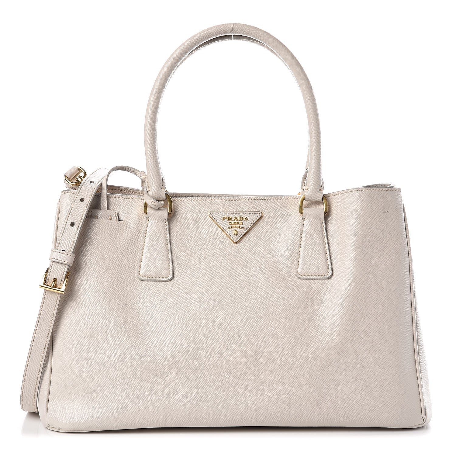 Prada Saffiano Lux Medium Tote Talco 1 of 23
