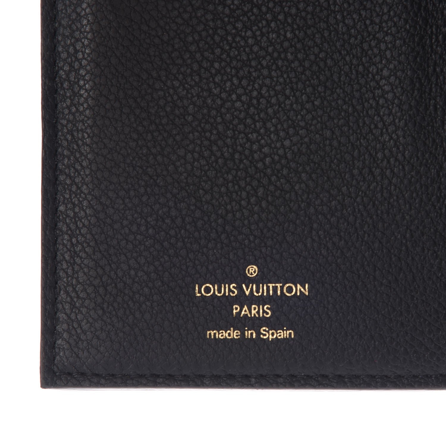 Louis Vuitton Monogram Pallas Compact Wallet Black 6 of 8