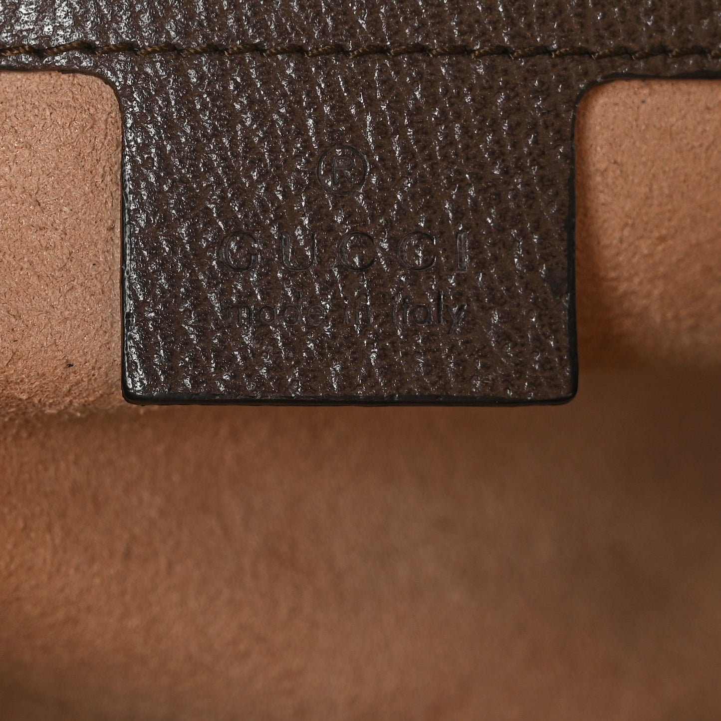 GG Supreme Monogram Web Small Ophidia Top Handle Shoulder Bag Brown